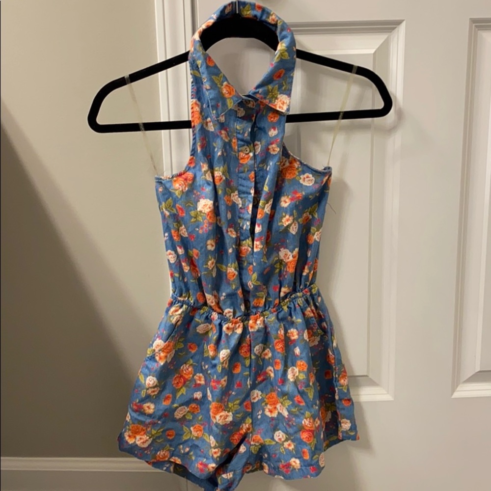 Love culture floral romper
